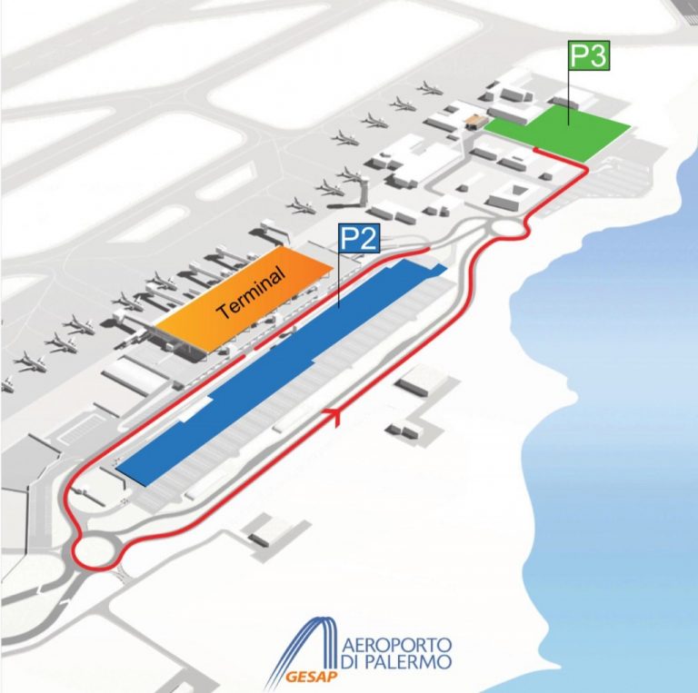 Aeroporto Falcone Borsellino Aperto il nuovo parcheggio P3 con oltre