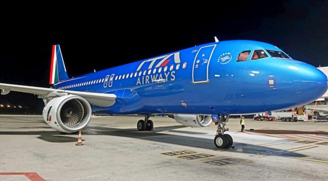A320 livrea azzurra ITA Airways