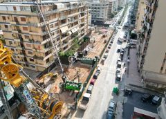 Passante Ferroviario: il cantiere della fermata  Lazio entra nel vivo