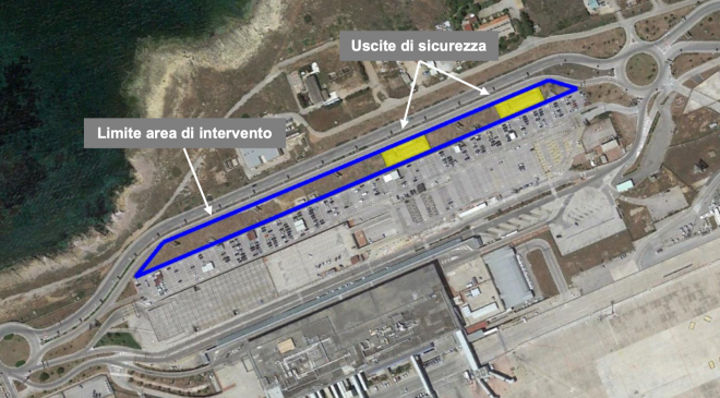 Bando per l’ampliamento del parcheggio P2 dell’Aeroporto di Palermo