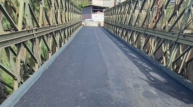 Riapre il Ponte Bailey alla Guadagna