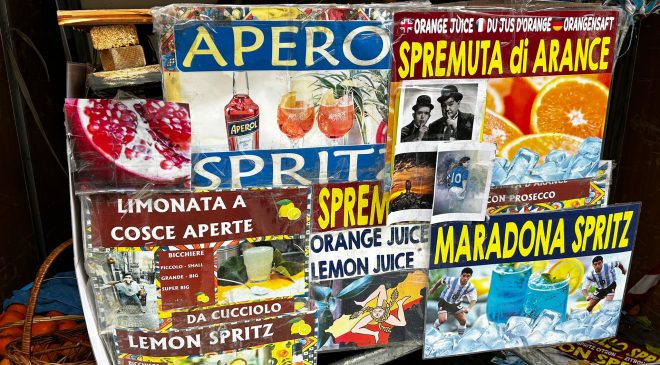 Centro Storico, sequestrati banchetti venditori di spremute abusive