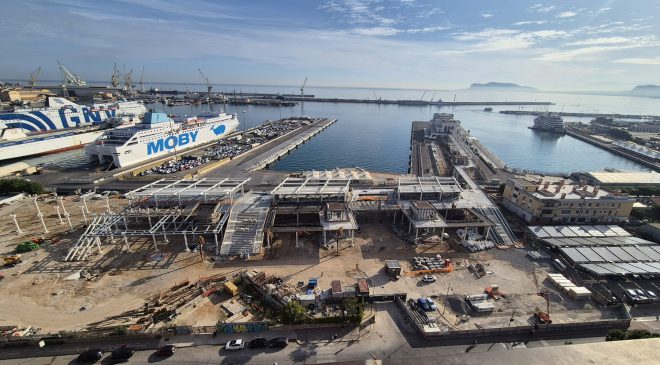 Restyling Porto Palermo: lo stato di avanzamento dei lavori Restyling Porto Palermo: lo stato di avanzamento dei lavori