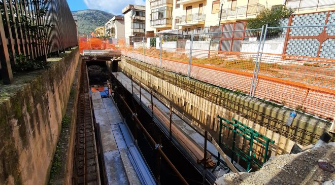 Focus sui lavori nel canale Mortillaro