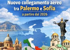 Nuovo collegamento aereo tra Palermo e Sofia a partire dal 2026
