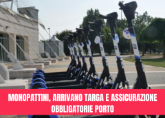 Monopattini elettrici: arrivano targa e assicurazione obbligatorie