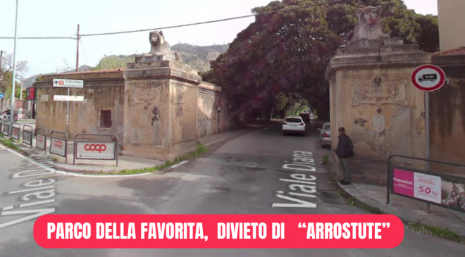 Parco della Favorita, divieto picnic per le prossime festività