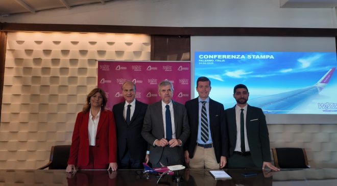 Wizz Air rafforza le rotte da Palermo