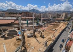 Anello ferroviario: avanzano le palificazioni per la fermata Turrisi-Colonna