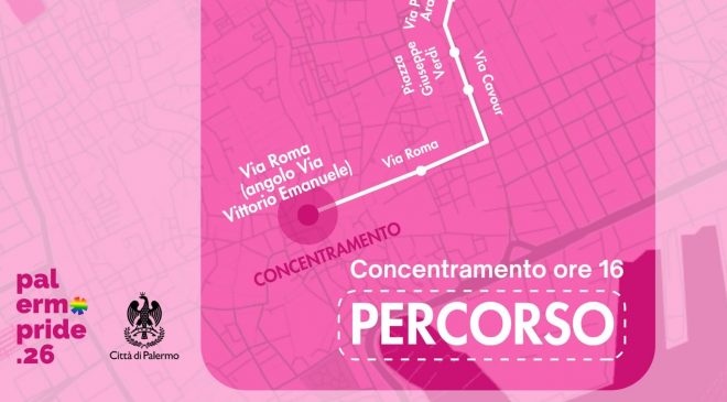 Palermo Pride 2026: limitazioni alla circolazione lungo il percorso del corteo