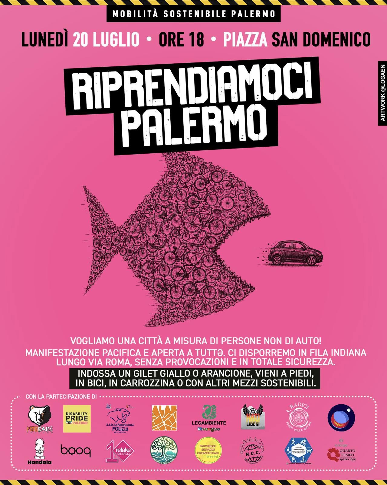 ciclabili Palermo PNRR