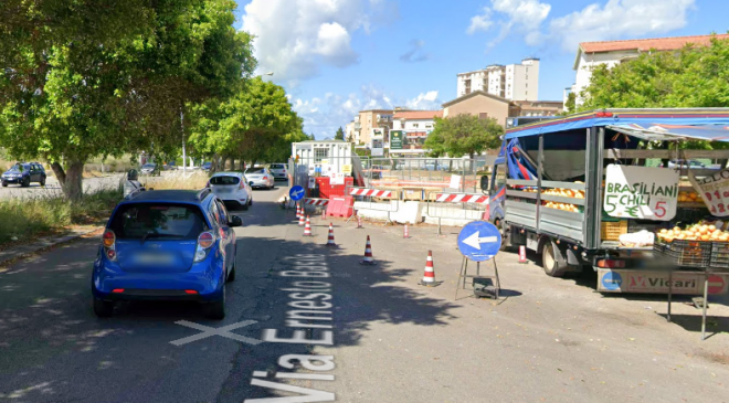 Via Ernesto Basile: nuova ordinanza per i lavori al canale Boccadifalco. Chiusure e divieti